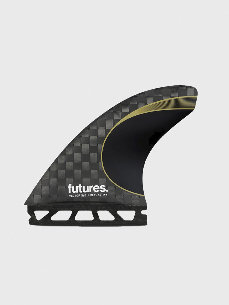 Futures - 3/2 Vector Blackstix Tri Fins | Surfboard Empire