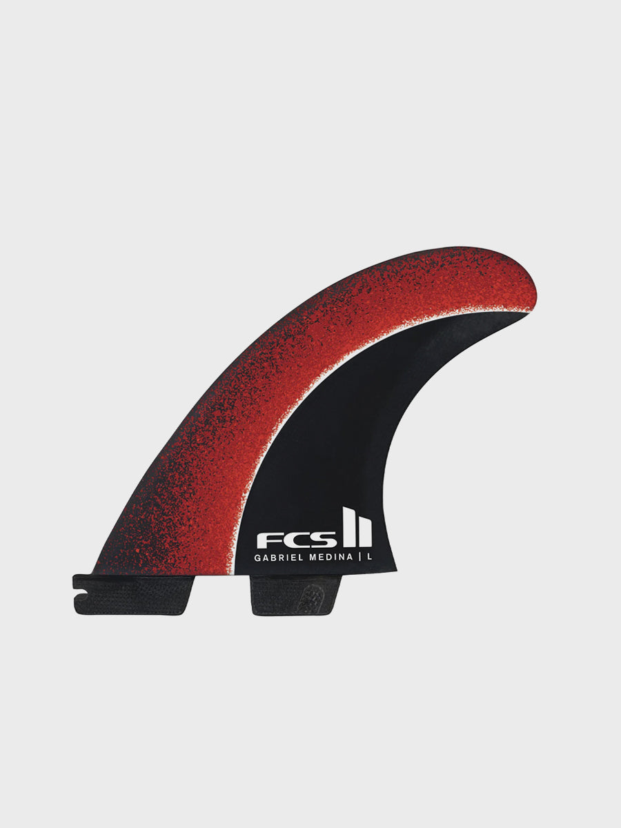 FCS II Gabriel Medina GM PC Aircore Tri Fins - Blue - USEDSURF