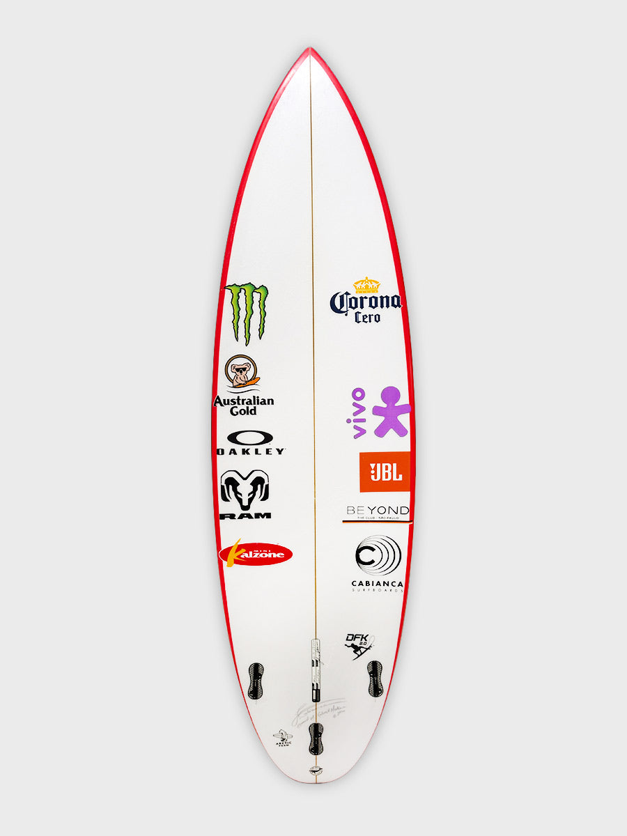 Medina's (Ridden) DFK 2.0 - 6'0" - Red Rail Spray 