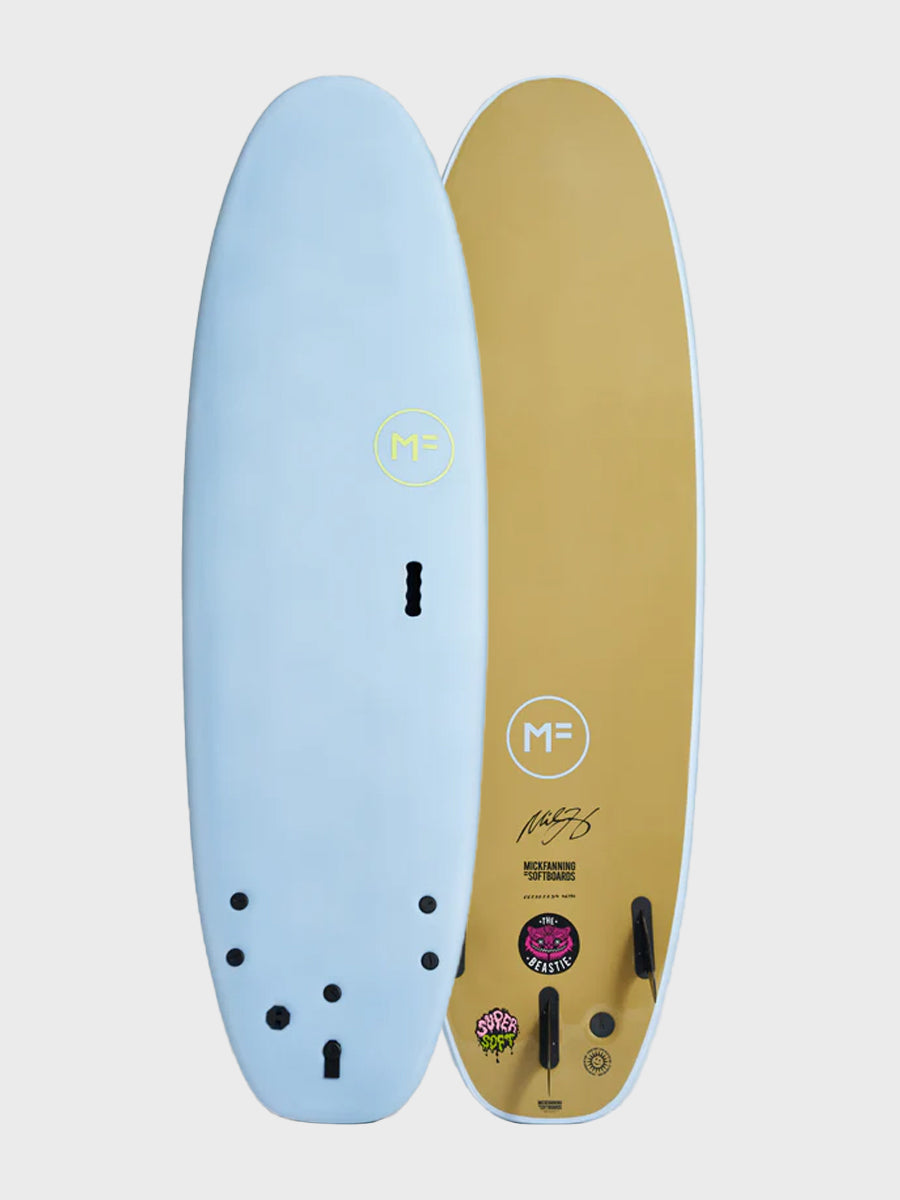 Beastie Super Soft Tri Fin Softboard