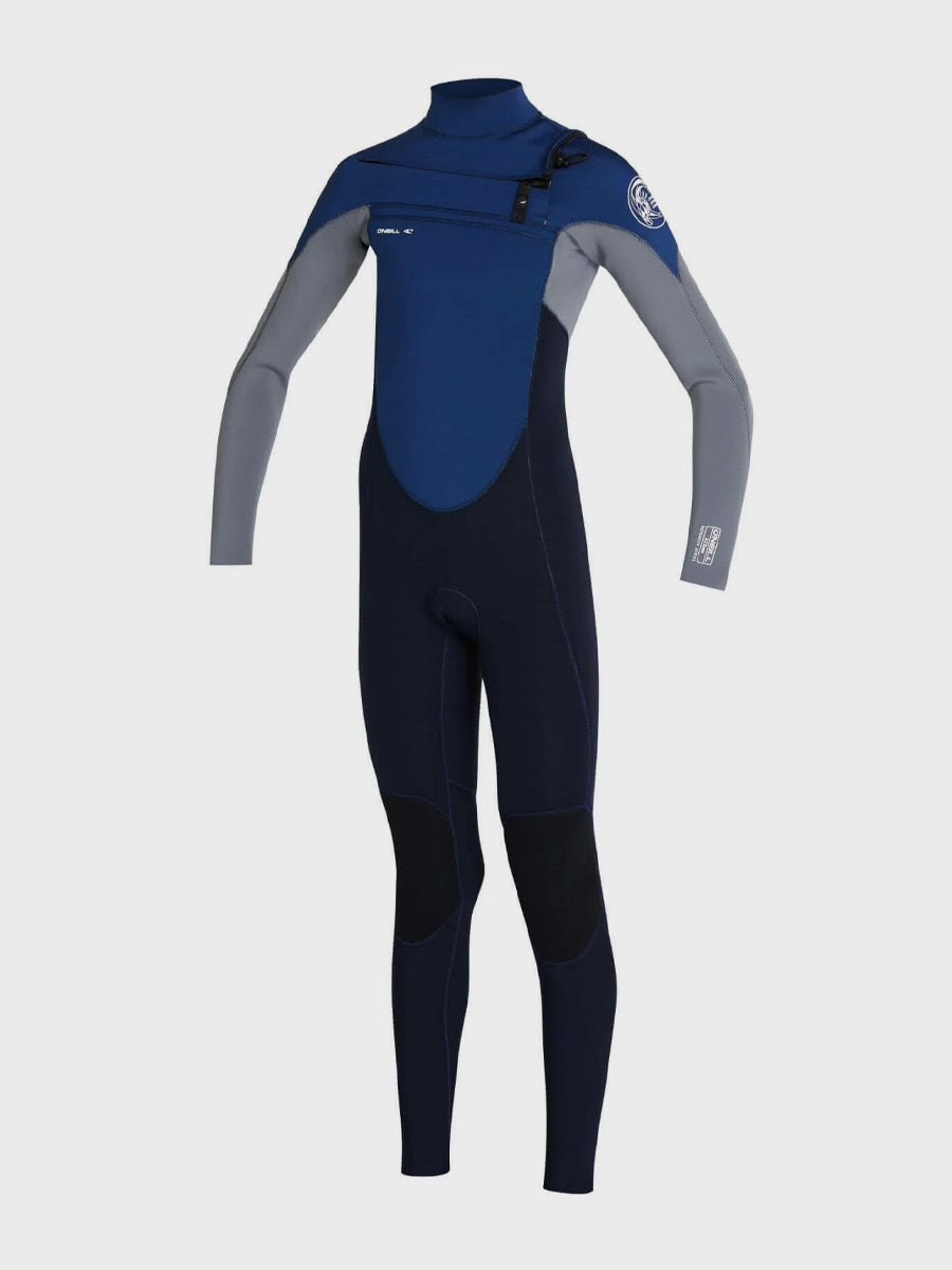 Boys Defender 3/2mm Chest Zip Full Suit