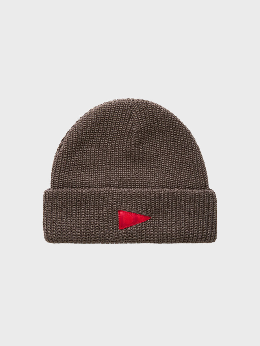 Burgee Wool Beanie - Pumice