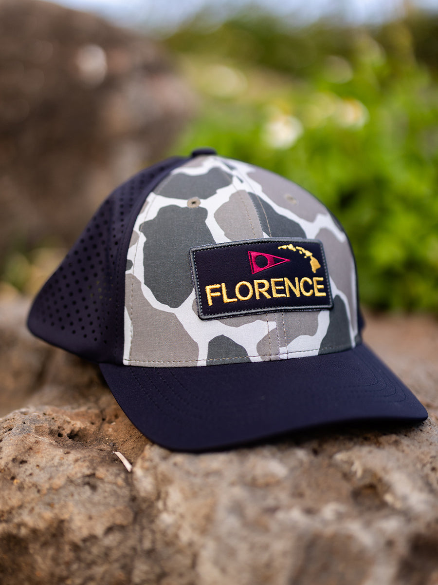 Camo Airtex Trucker Hat