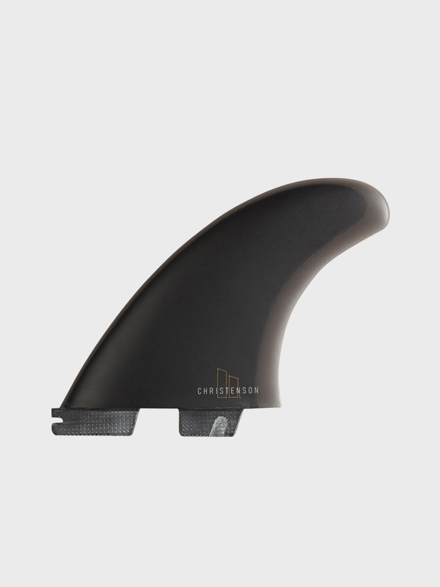 FCS II CHRISTENSON LONGBOARD FIN PG VOLAN BLACK 8.5