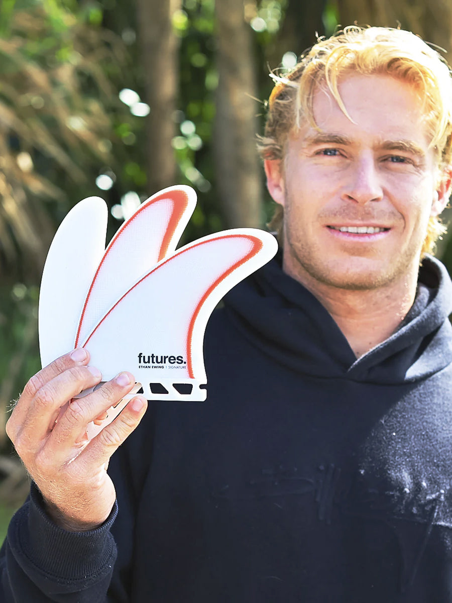 Futures | Ethan Ewing Fiberglass Tri Fins | Surfboard Empire