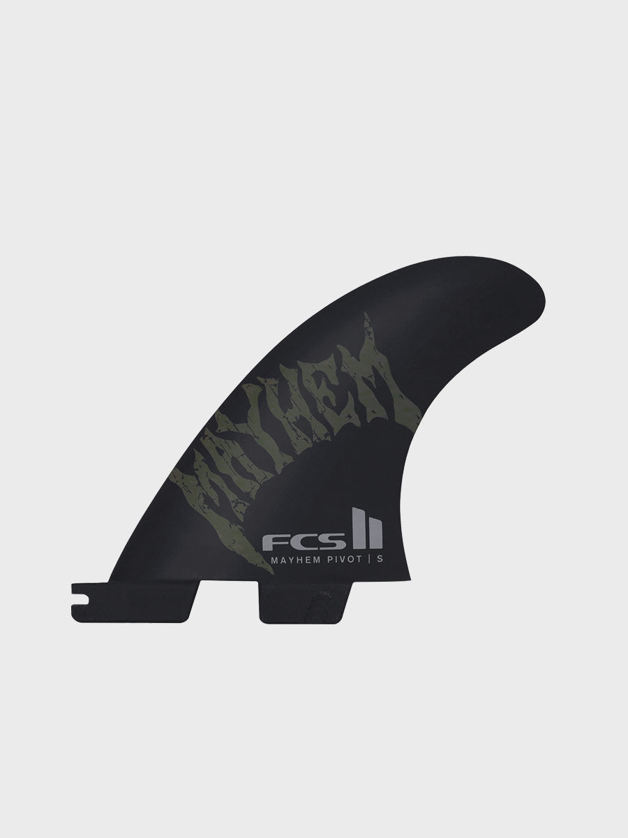 FCS - FCS II Mayhem Pivot Tri Fin Set - Moss (S) | Surfboard Empire