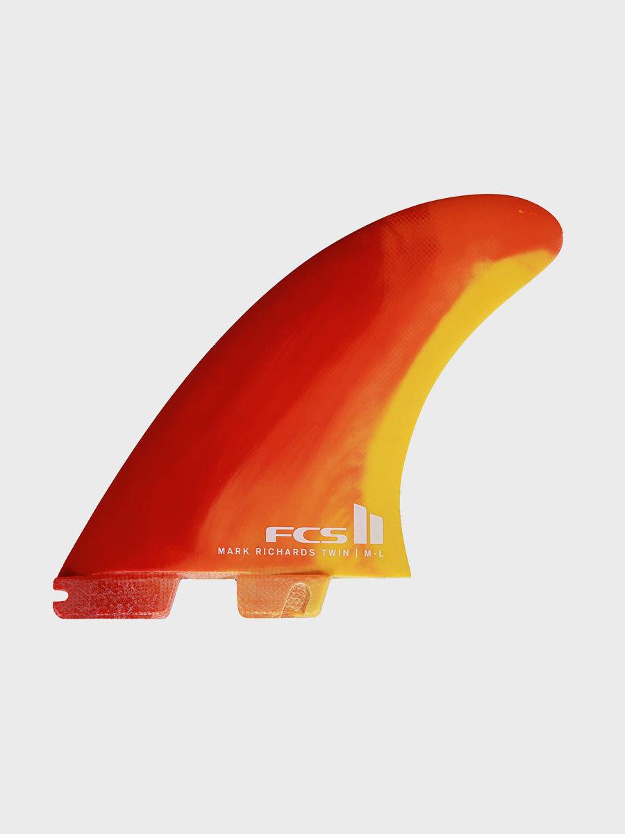 FCS | FCS II MR PC Twin + Stabiliser Fins | Surfboard Empire