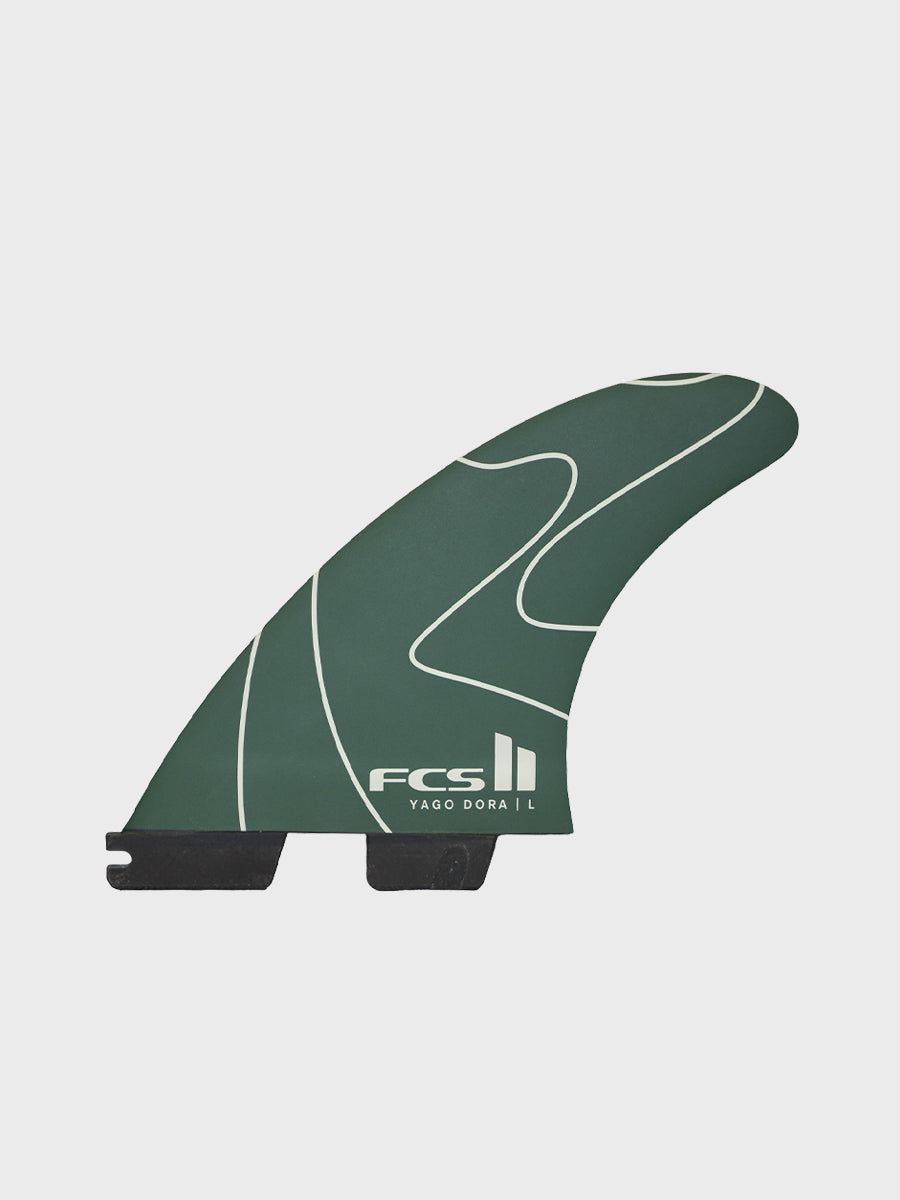 FCS II Yago Dora PC Tri Fins - Pulse Green