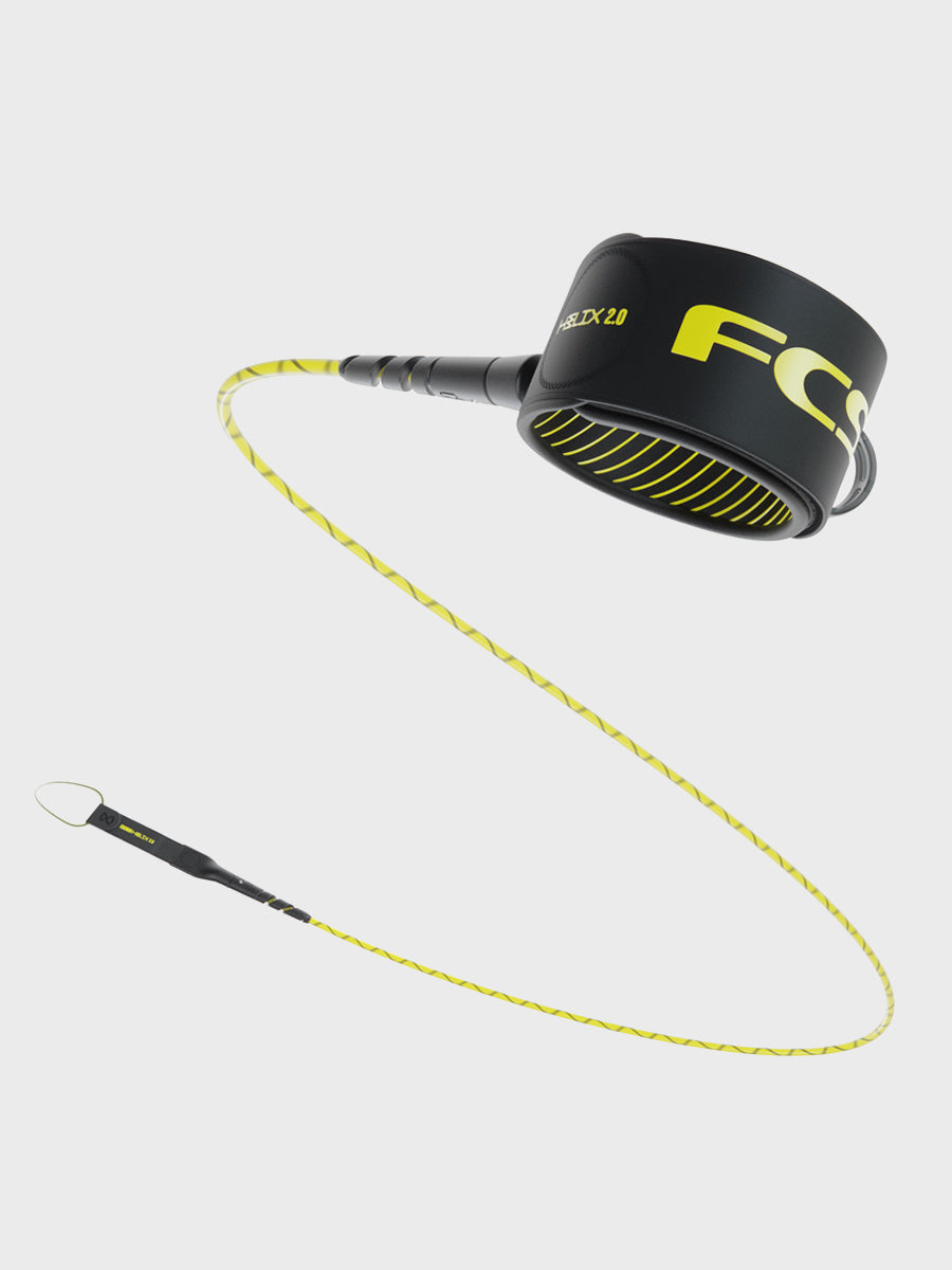 FCS Helix 2.0 All Round Leash - Yellow