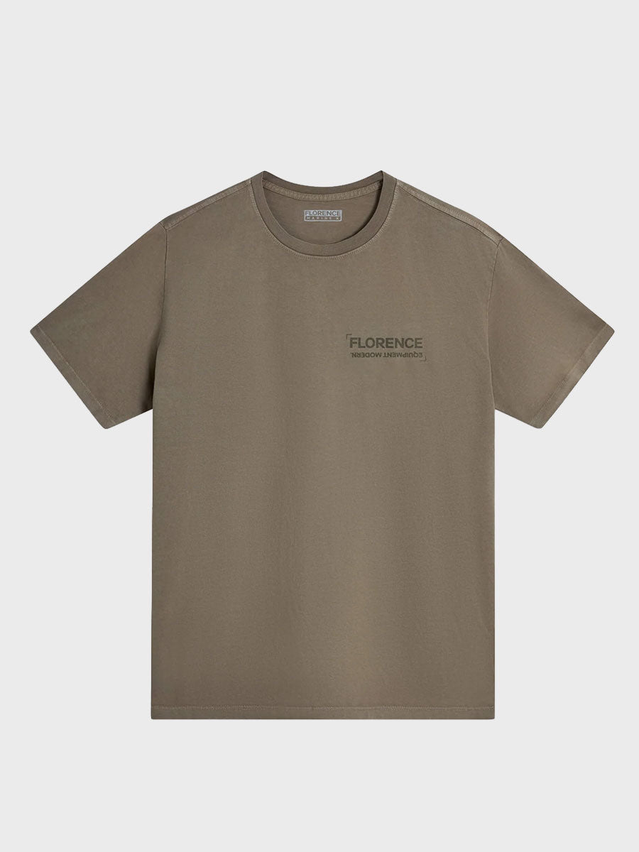 Florence Tac T-Shirt - Moss Grey