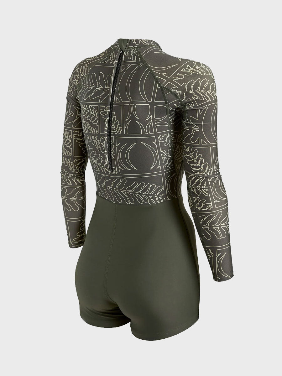 Florence x Sig Zane Koa Long Sleeve Surfsuit - Mountain
