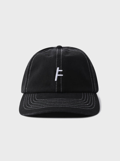 Franchise Slant Former Black Hat Front View