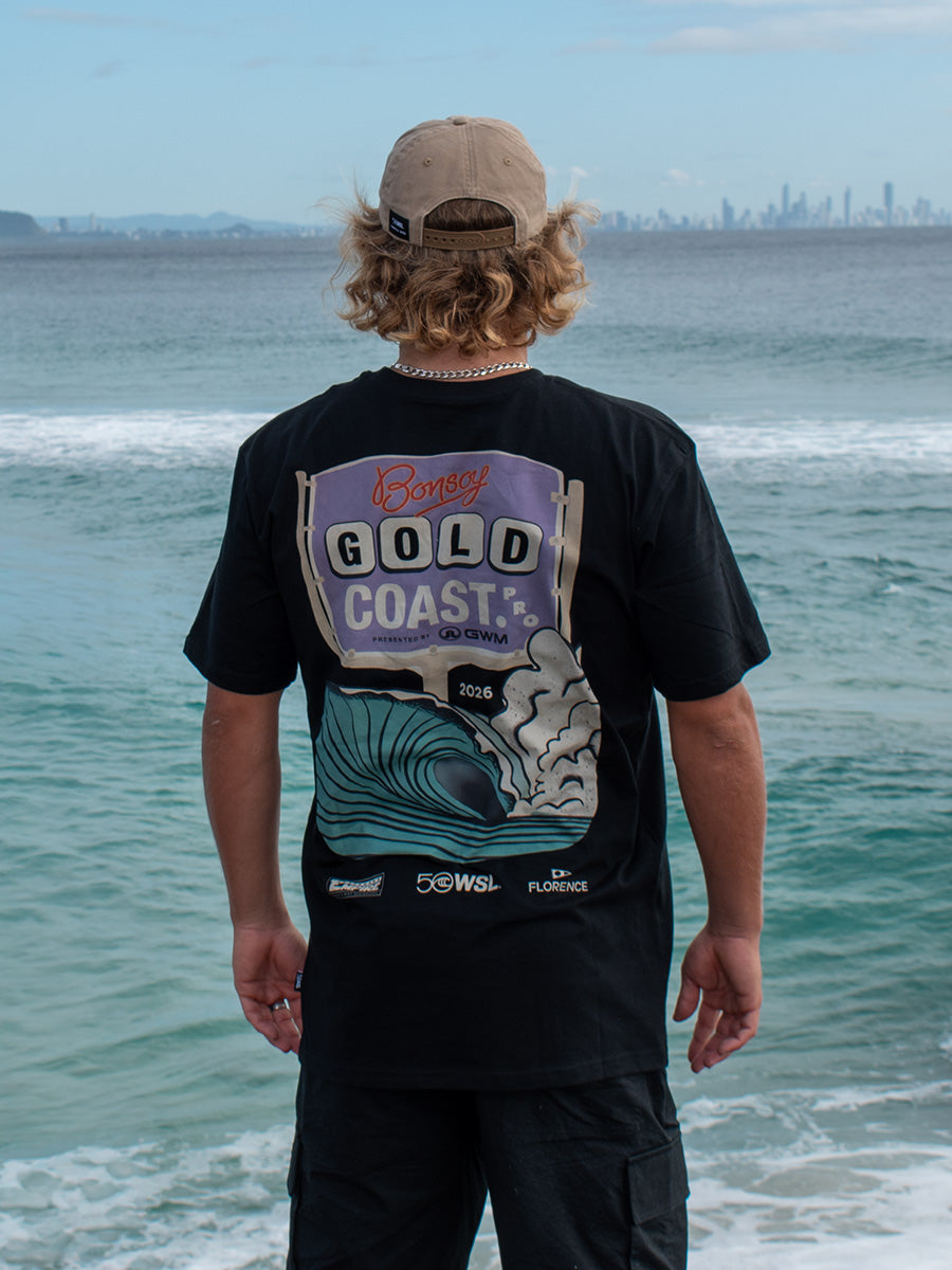 Snapper Sign Tee - Black