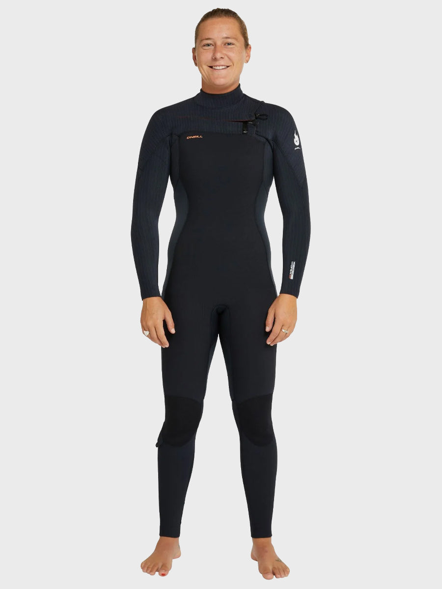 Womens Hyperfreak Fire 3/2mm Chest Zip Full Suit