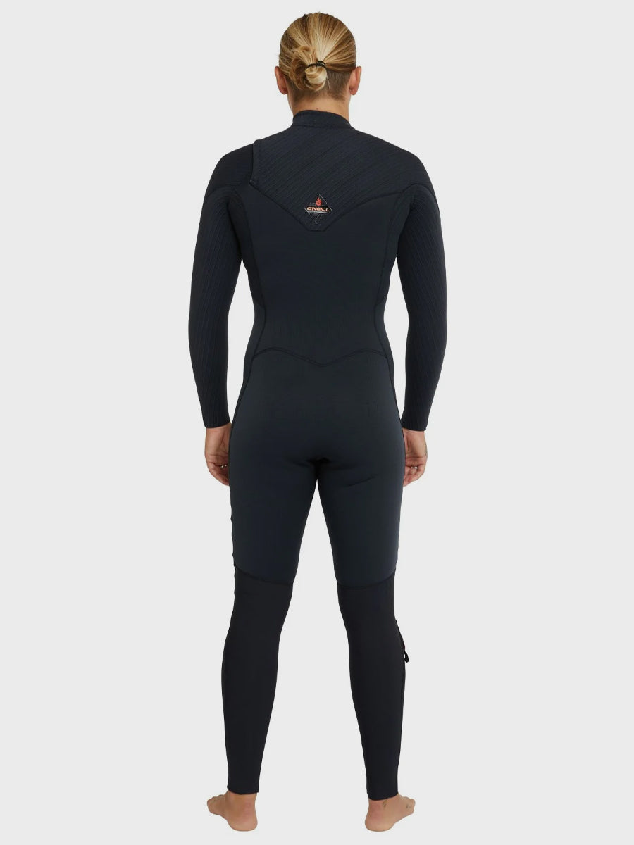 Womens Hyperfreak Fire 3/2mm Chest Zip Full Suit