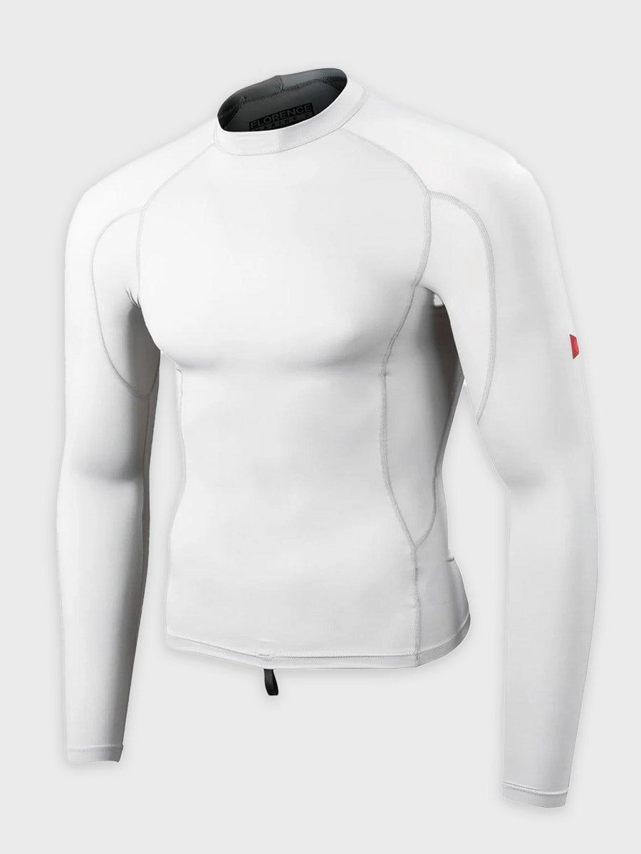 Long Sleeve Rashguard - White