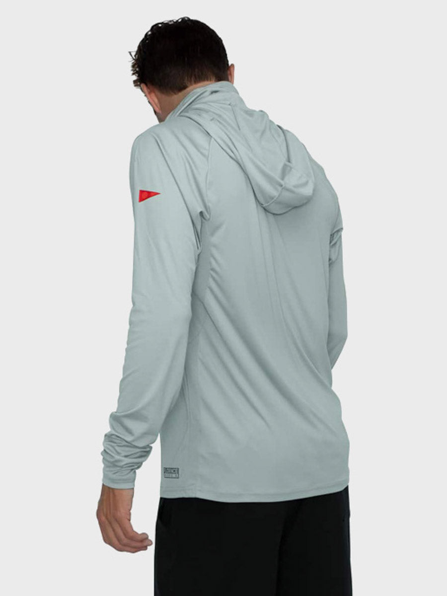 Sun Pro Long Sleeve Crossover Hooded UPF Shirt