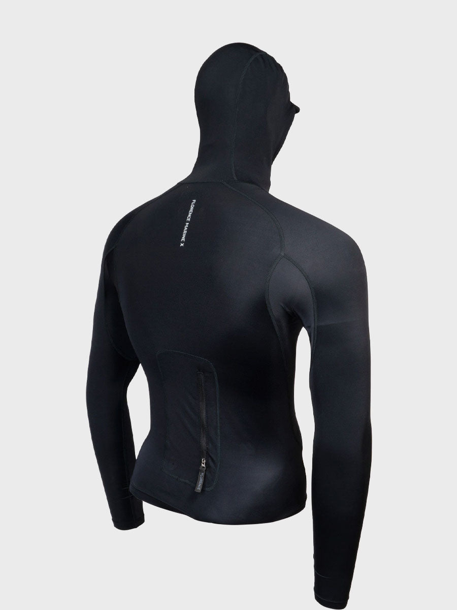 Long Sleeve Utility Pocket Hooded Rashguard