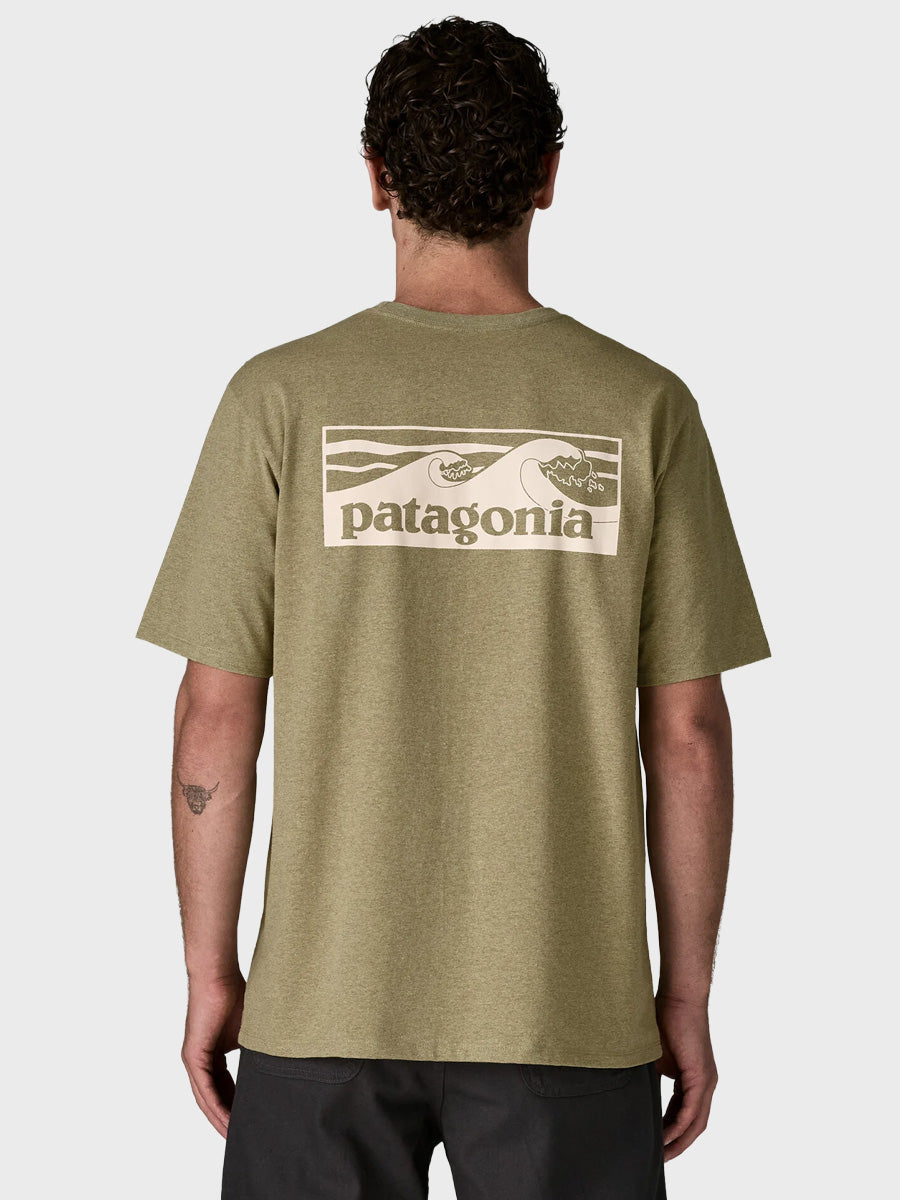 M's Boardshort Logo Pocket Responsibili-Tee - Gumtree Green
