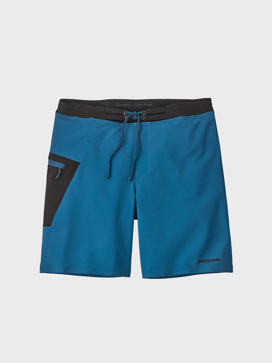 M's Hydrolock Stitched Boardshorts 18 in - Aquatic Blue