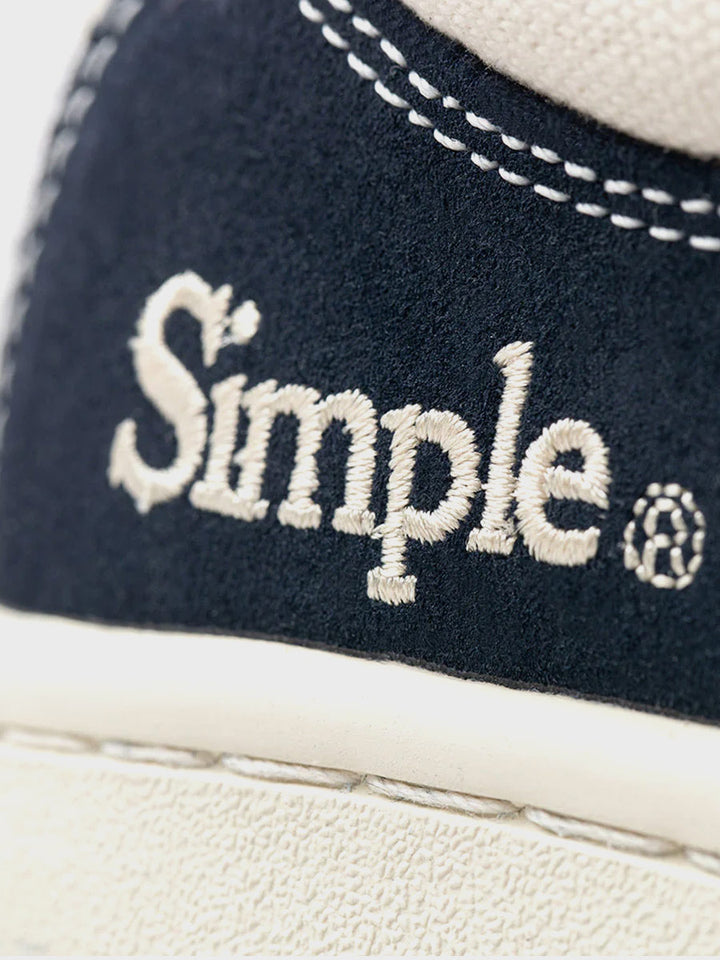 Simple Shoes Os Suede Navy Surfboard Empire