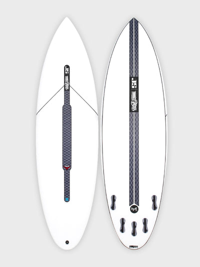 Raging Bull JS Surfboard Front And Back View