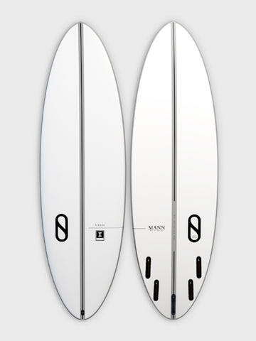 Firewire S-Boss Mannkine x Slater Designs Surfboard Top and Bottom View