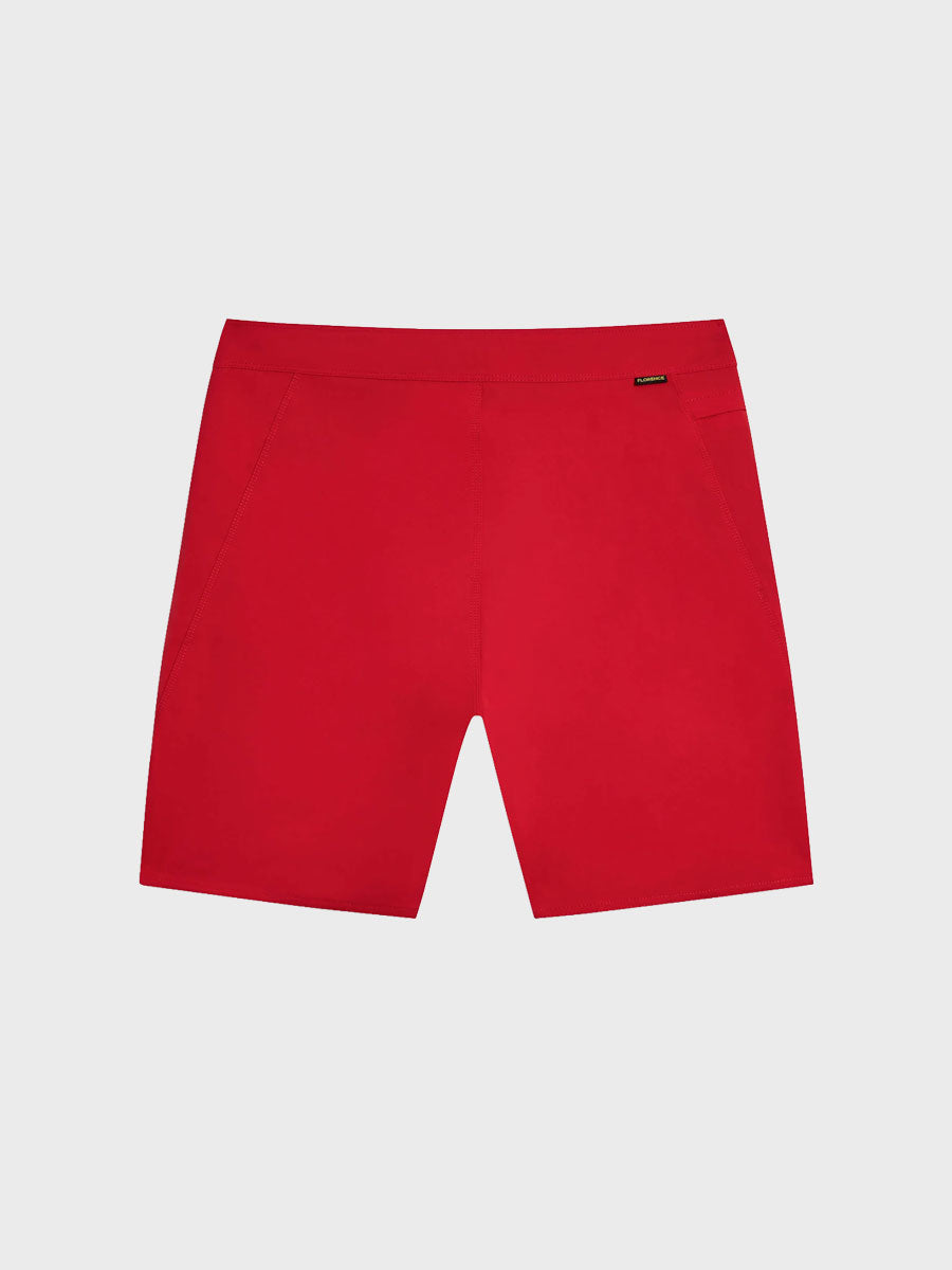 Standard Issue Boardshort - Rescue Red