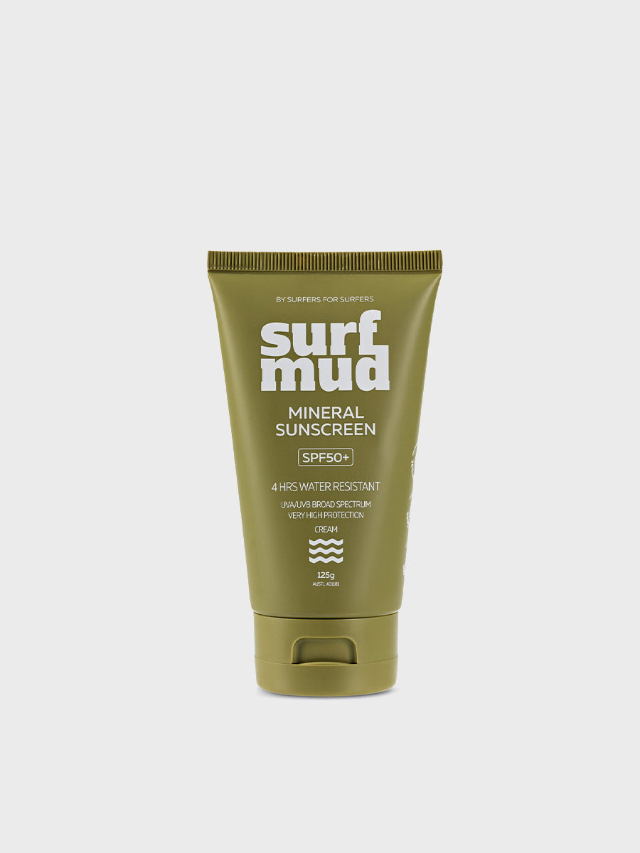 Mineral Surf Mud 125g Sunscreen SPF50+ Front View 