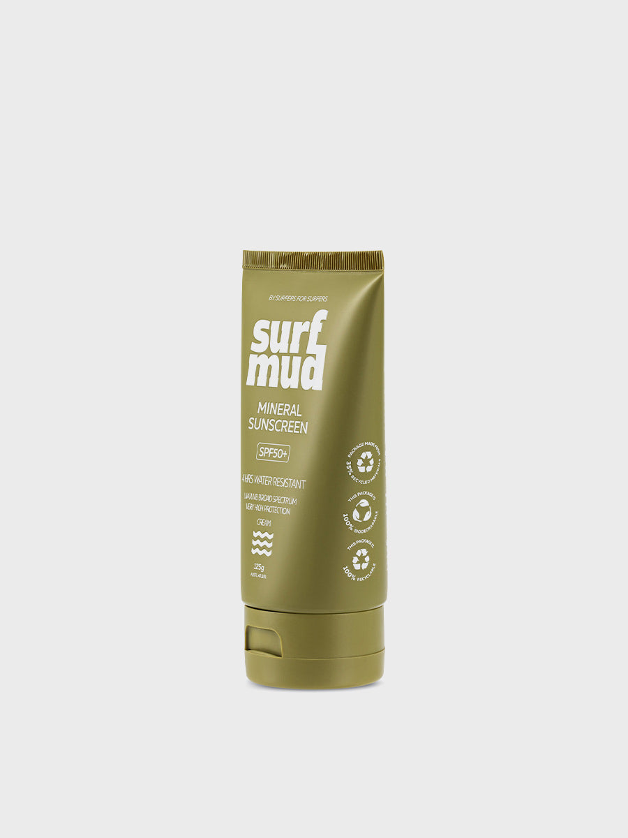 Mineral Surf Mud 125g Sunscreen SPF50+ Side View 