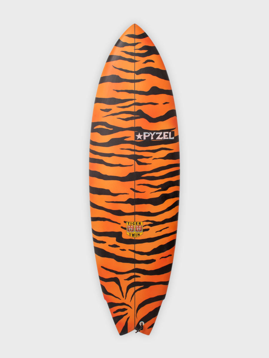 Pyzel - Tiger Twin (with spray) | Surfboard Empire