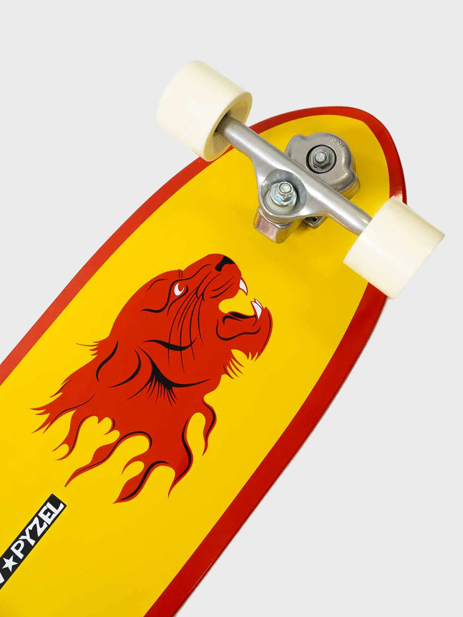 Red Tiger 32.6" Pyzel x Yow Surfskate