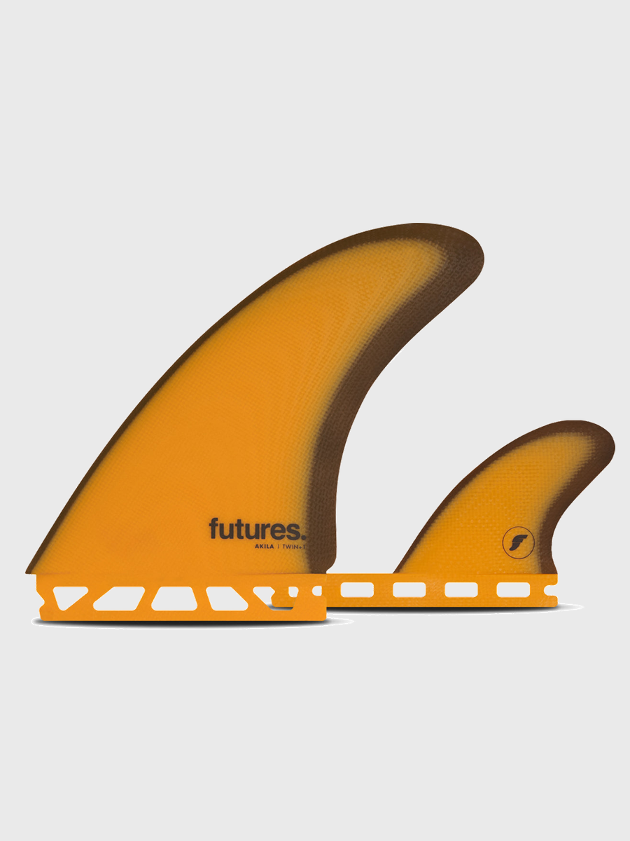 Akila Aipa FG Twin +1 Fins - Orange/Brown