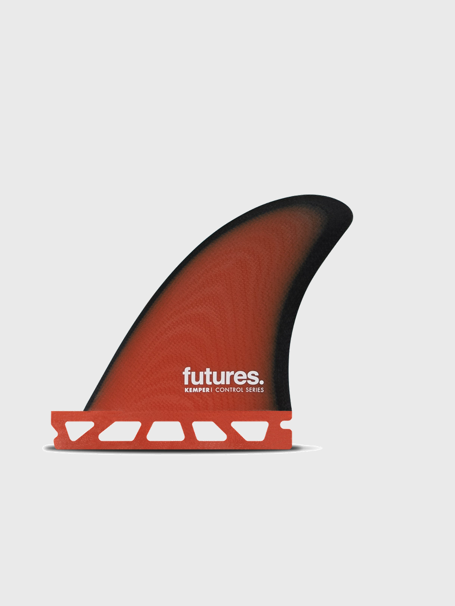 Billy Kemper FG Quad Fins - Red/Black