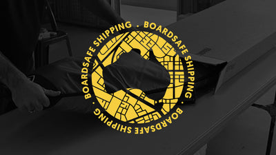 Protect your surfboard with surfboard empire's boardsafe shipping.