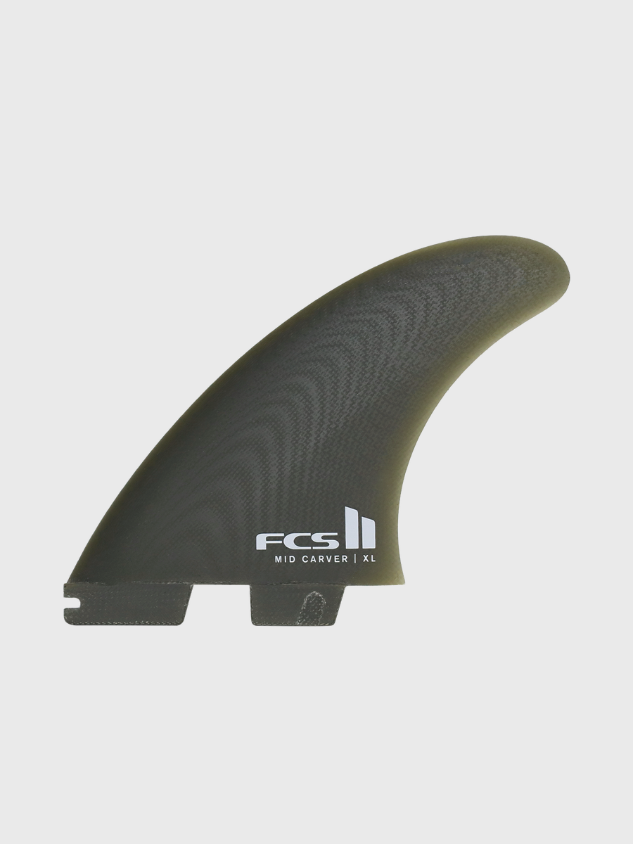 FCS II Mid Carver PG Tri Fins - Kelp