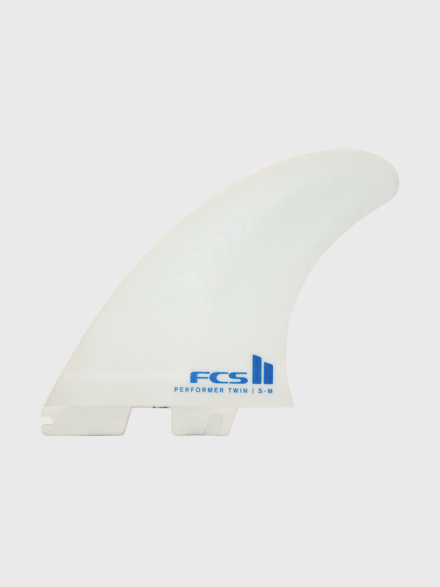 FCS II Performer Twin+1 PG Fins - White