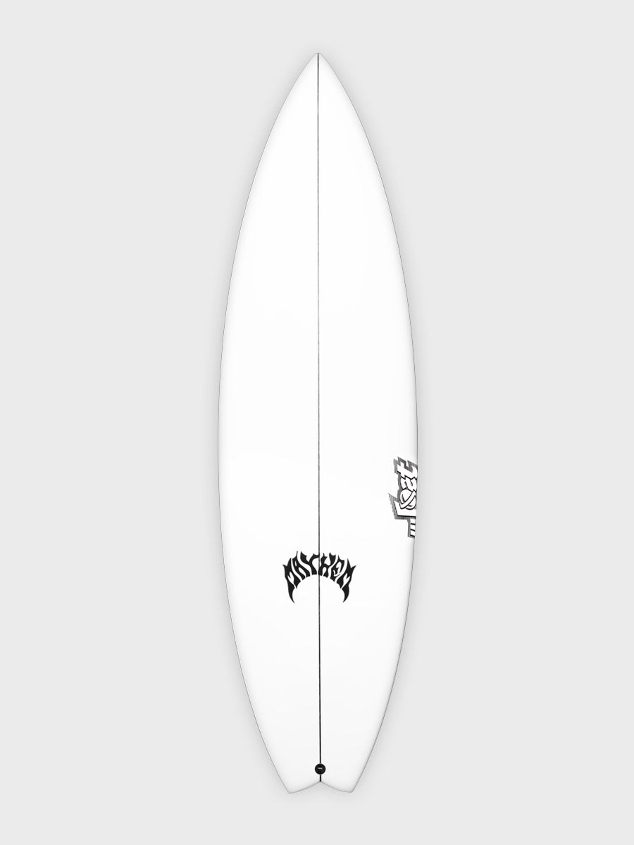 Lost Sub Driver 3.0 Swallow surfboard - deck view