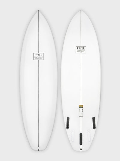 the pyzel precious surfboard