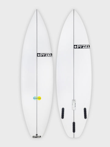 pyzel radius prime squash tail surfboard