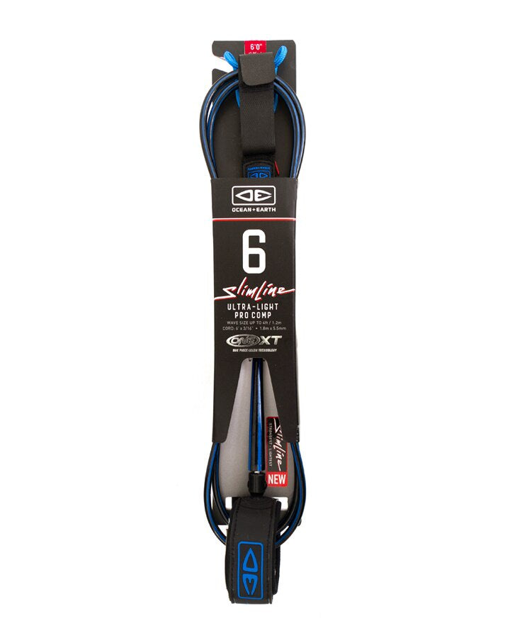 O&amp;E Slimline Ultralight Pro Comp 6ft Leash