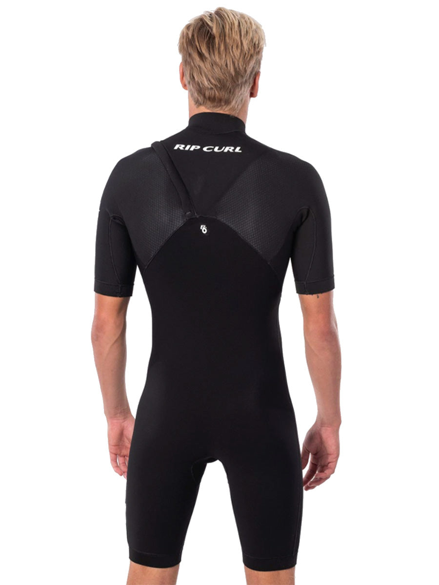 Rip Curl | E Bomb 2/2mm E6 Zip Free Short Sleeve Spring Suit