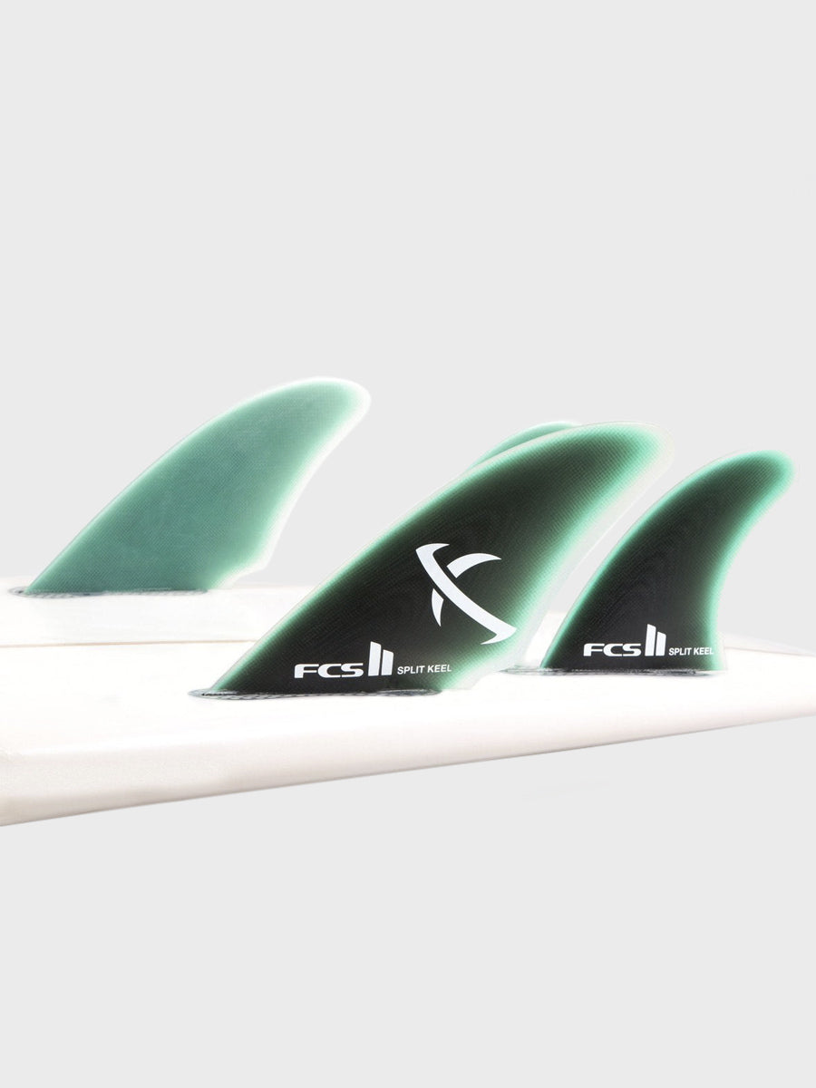 FCS II SPLIT KEEL QUAD FIN SET - FCS JAPAN